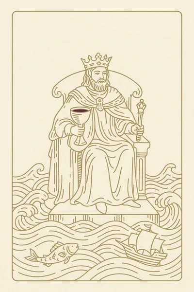 컵 킹 카드